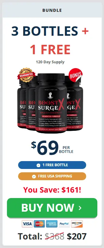 Buy Boost Surge X 3 Bottle